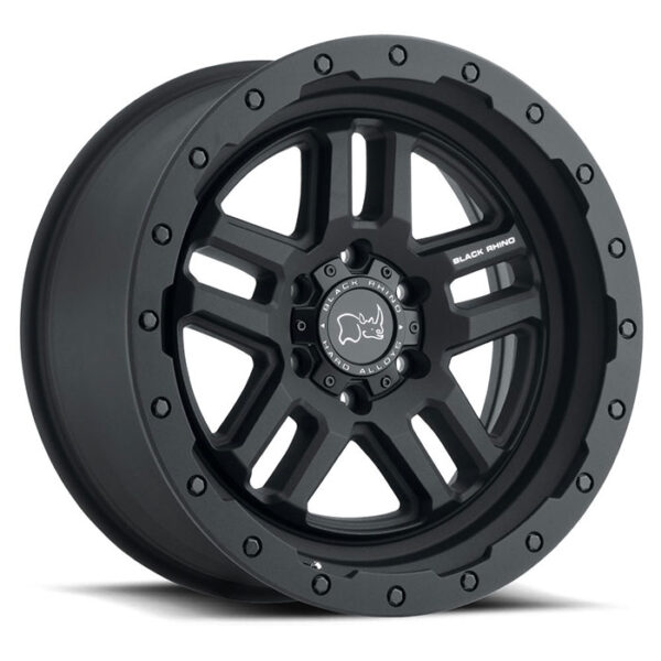 Llanta Black Rhino Barstow Matte Black 20X9.5 6X135/12/ Roadspeed - Imagen 4