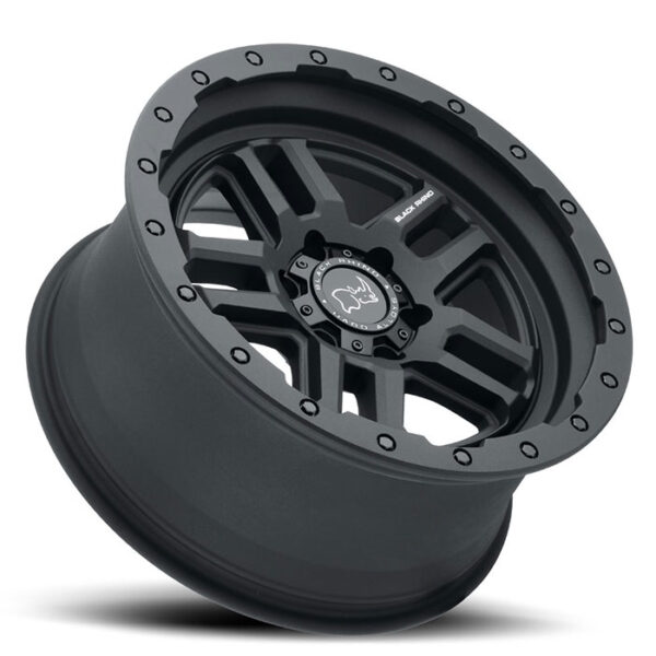 Llanta Black Rhino Barstow Matte Black 20X9.5 6X135/12/ Roadspeed - Imagen 3