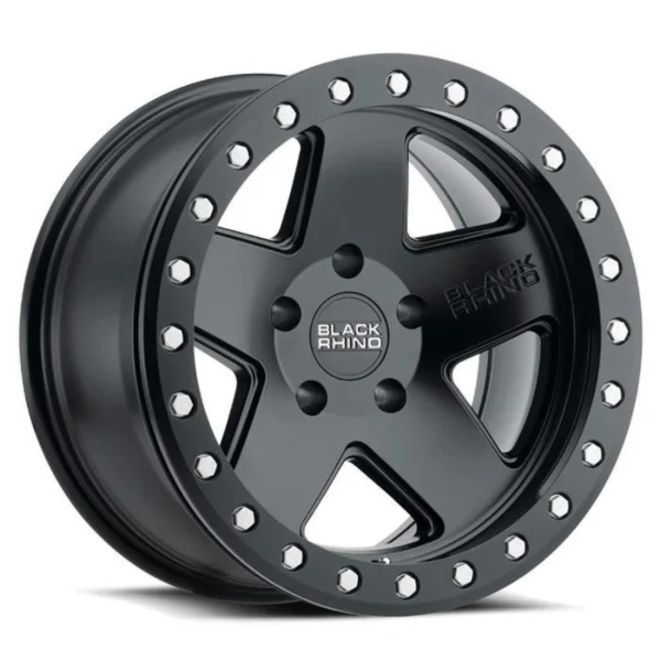Llanta Black Rhino Crawler Beadlock Matte Black 17X8.5 5X127/-32/ Roadspeed