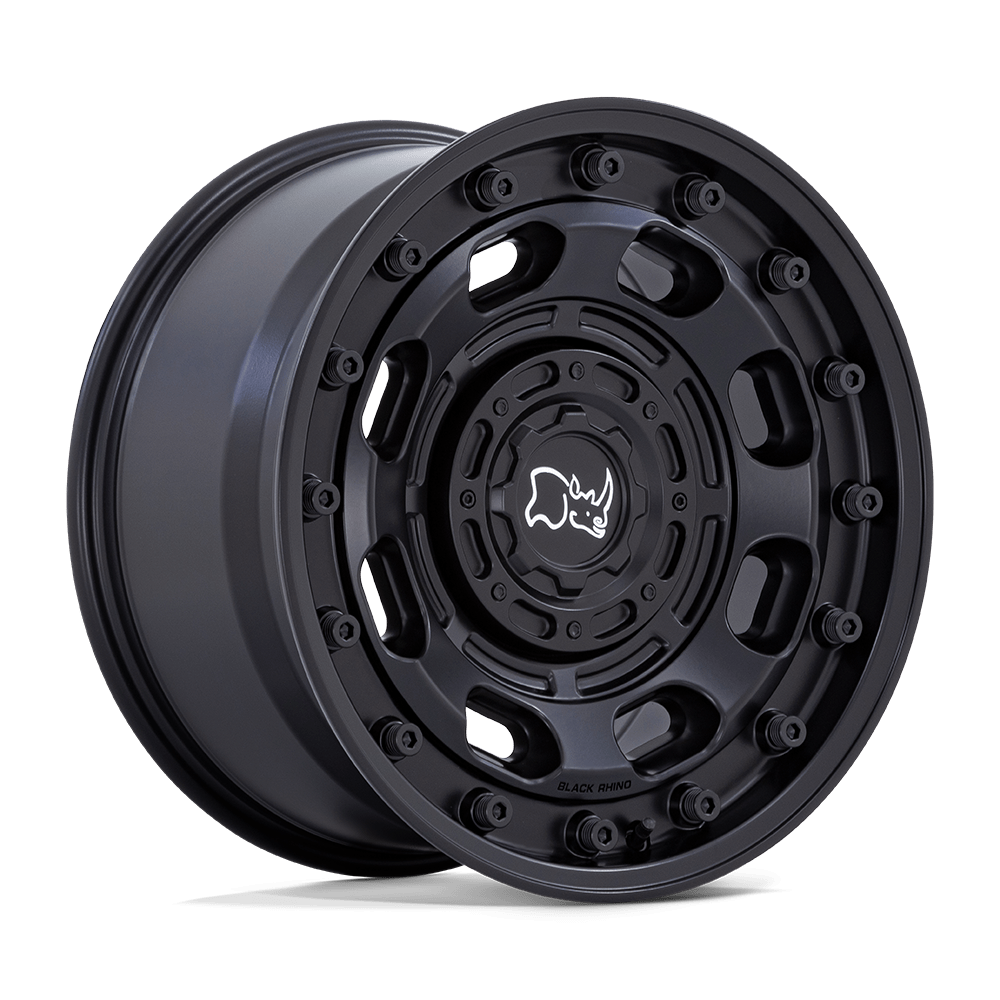 Llanta Black Rhino Atlas Matte Black 17X8.5 6X135/6X139.7 /-10 | Roadspeed - Imagen 2