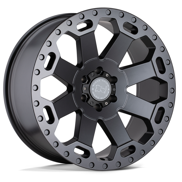 Llanta Black Rhino Warlord Matte Gunmetal 20X9.0 6X135/12/ Roadspeed