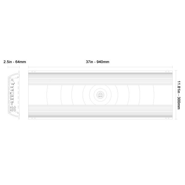 AMPLIFICADOR COMPETICIÓN DB DRIVE D-A7 10K - Imagen 2