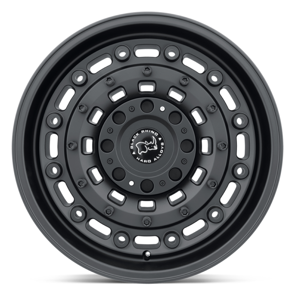 Llanta Black Rhino  Arsenal Textured Matte Black 18X9.5  5x139.7/5x150 / +12 - Imagen 3