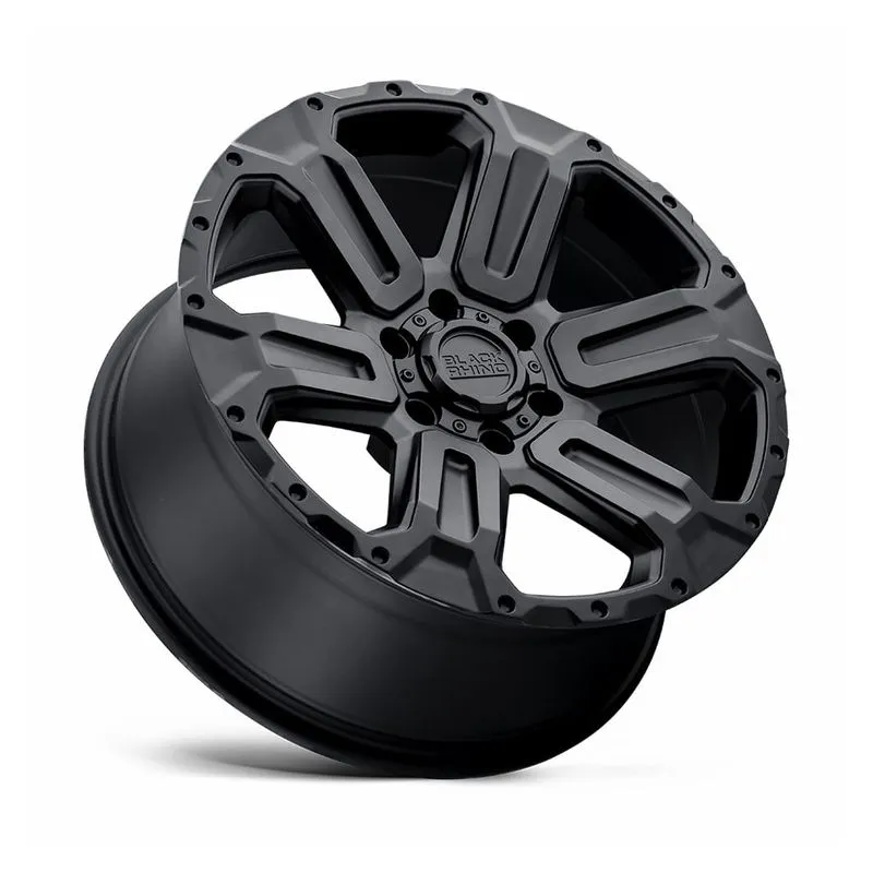 Llanta Black Rhino Wanaka Matte Gunmetal W/Brushe 17X8.5 6X139.7/+12 | Roadspeed - Imagen 2