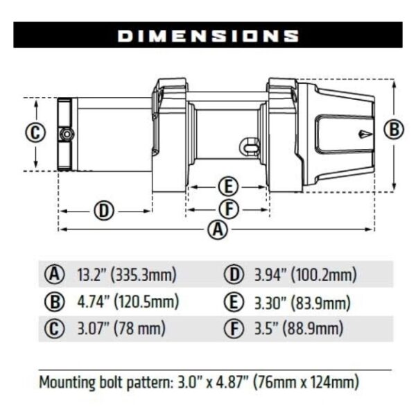 Winche VRX 25 Wire Rope/ Roadspeed - Imagen 2