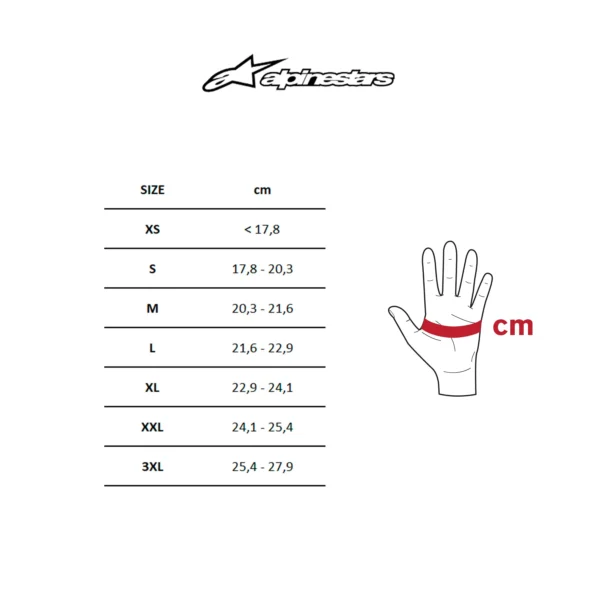 Guante Alpinestars Celer V2 Black - Imagen 3