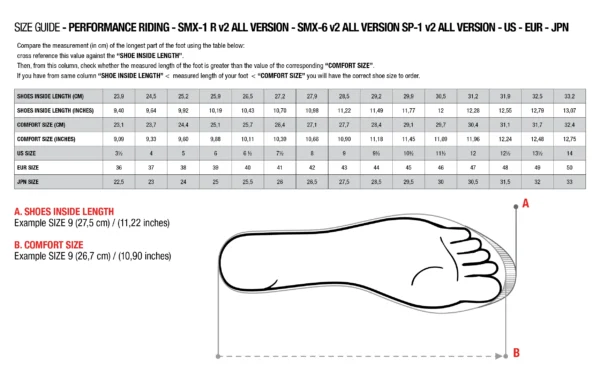 Bota Alpinestars SMX-6 V2 Black Red Fluo - Imagen 2