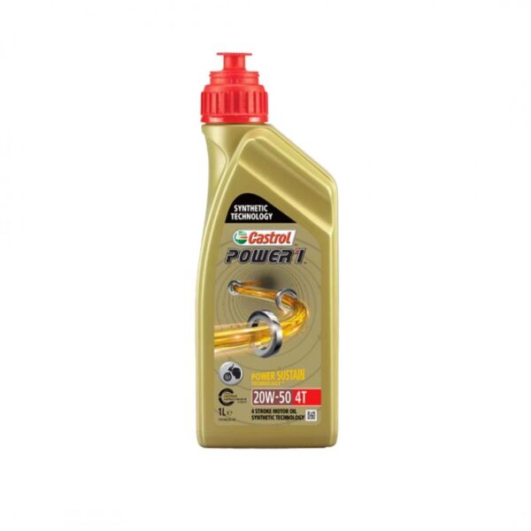 Aceite Castrol Power1 Sintético 4T 20W50 1 Litro