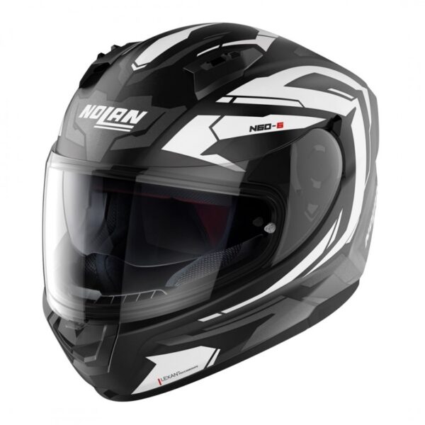 Casco Nolan N60-6 Anchos 021 Flat Blk/Wht XL