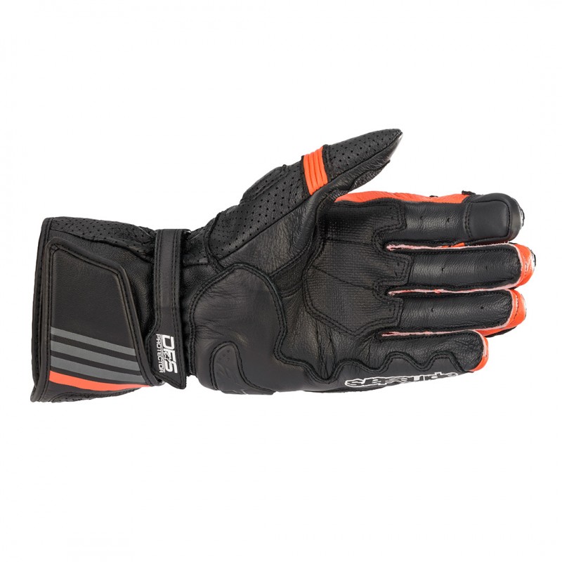 Guante Alpinestars GP Plus R V2 Black Red Fluo - Imagen 2