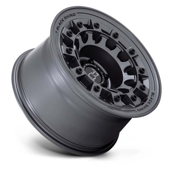 Llanta Black Rhino Fuji Matte Gunmetal 17X9.0 6X139.7/-12/ Roadspeed - Imagen 2